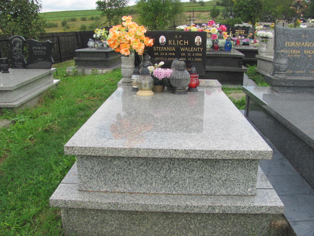 Grób Stefania Klich