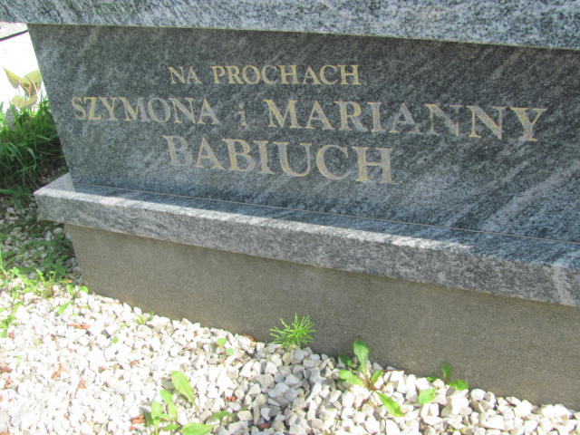 Szymon Babiuch 1999 Racławice - Grobonet - Wyszukiwarka osób pochowanych