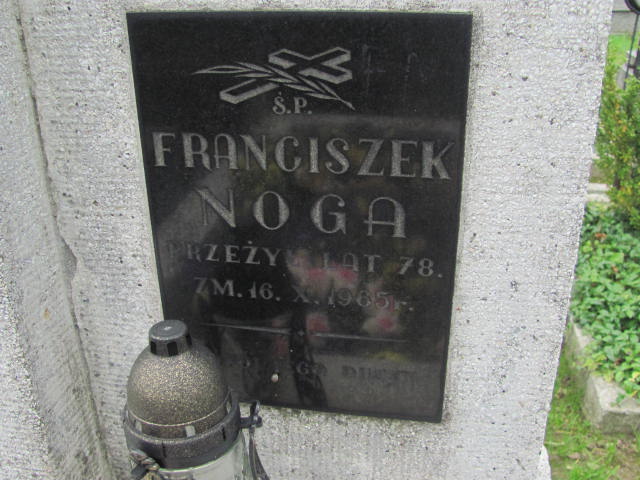 Franciszek Noga  1887 Racławice - Grobonet - Wyszukiwarka osób pochowanych