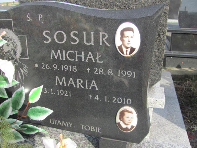 Maria Sosur 1921 Racławice - Grobonet - Wyszukiwarka osób pochowanych