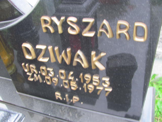 Ryszard Dziwak 1953 Racławice - Grobonet - Wyszukiwarka osób pochowanych