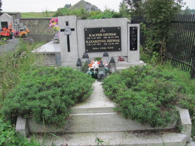 Grób Kacper Dziwak